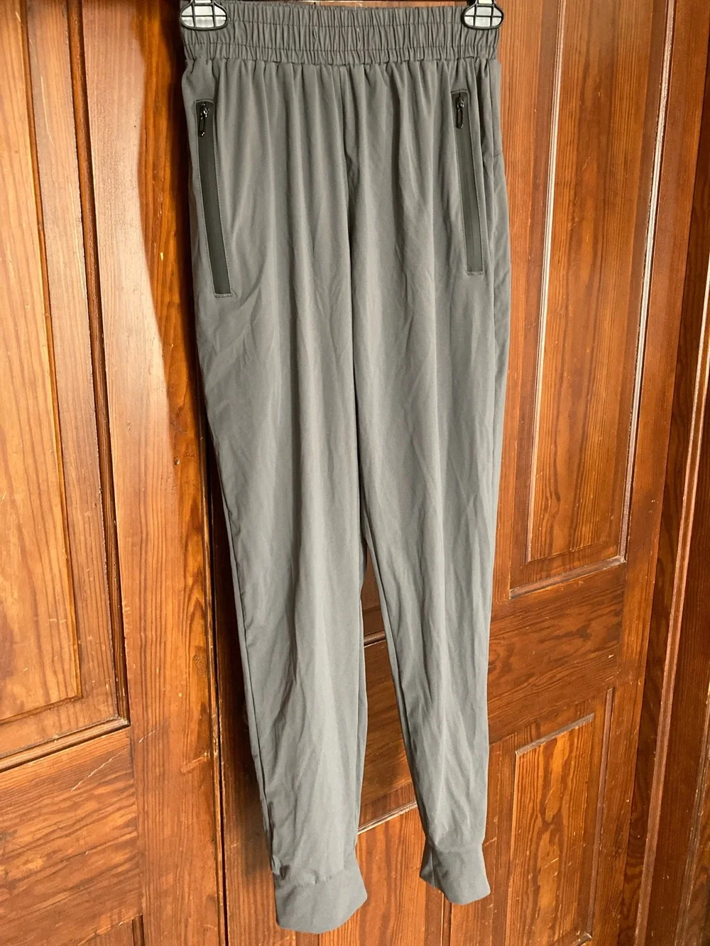 lululemon athletica Gray Track Joggers with Zip Pockets